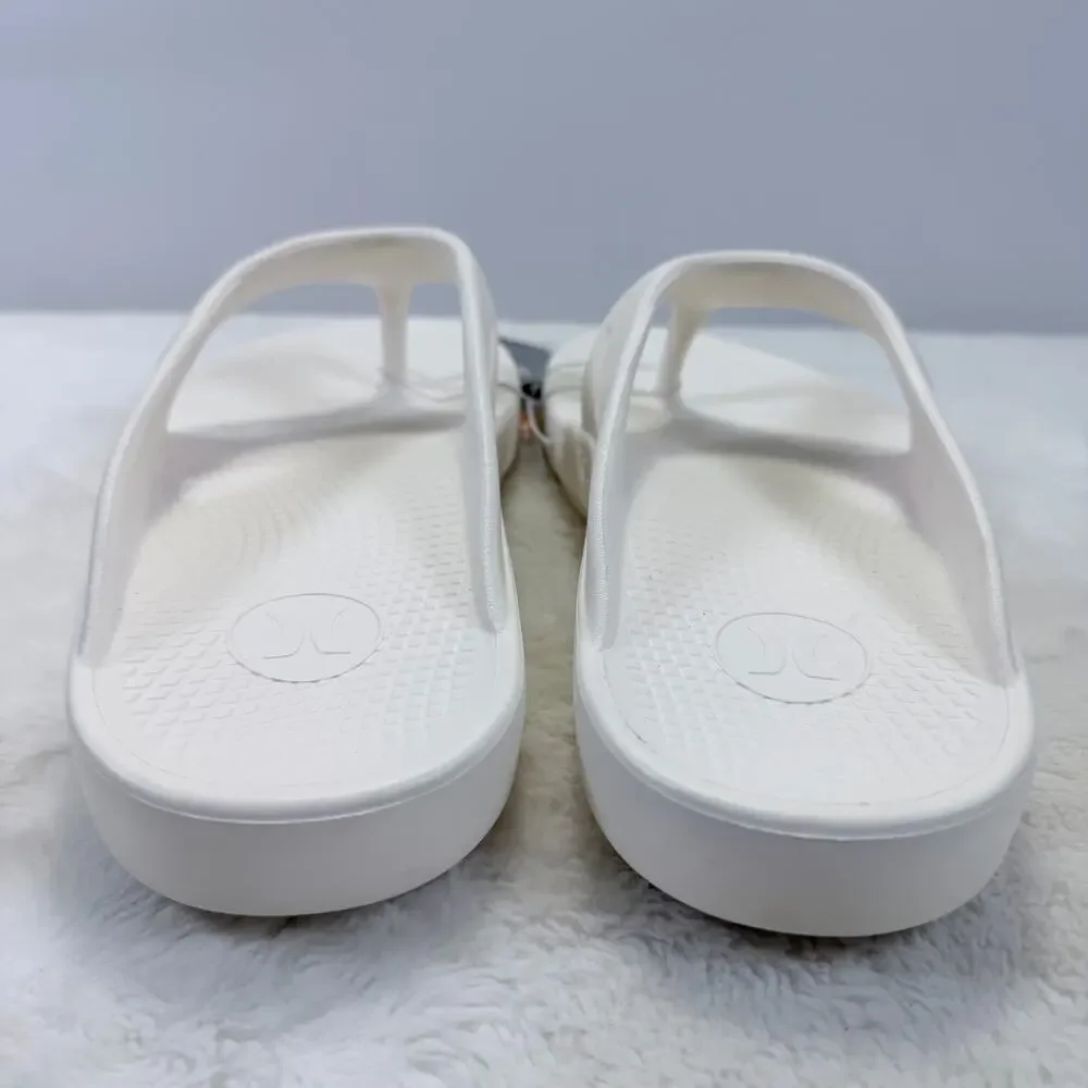 Hurley Injection Flip Flops Mens Size 13 Cream Beach Sandals NEW